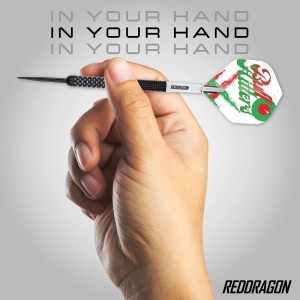Set 3 Sageti Steel Darts Red Dragon Bullhitter, 90% tungsten, 23 g - Img 5