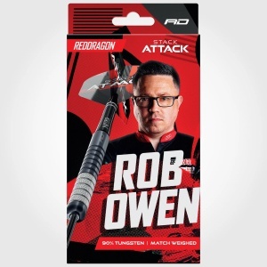 Set 3 Sageti Steel Red Dragon - Rob Owen, 90% tungsten, 22 g - Img 4