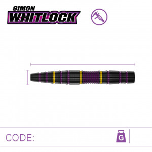 Set 3 Sageti steel Simon Whitlock 85% tungsten - Img 5