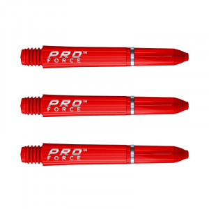 Set 3 Tije Winmau Nylon Pro Force Roșu - Img 2