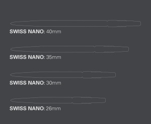 Set 3 Varfuri darts SWISS Nano Auriu - Img 5