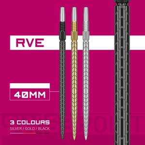 Set 3 Varfuri darts SWISS RVE Black - 40 mm - Img 3