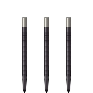 Set 3 Vârfuri de darts Mission Ripple - Vârfuri de schimb cu vârf din oțel - Negre - Img 2