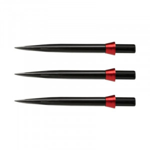 Set 3 Varfuri Red Dragon Trident Negru cu Rosu - Img 1