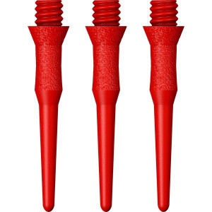 Set 50 Varfuri plastic soft darts (darts electronic) Mission Titan Drift Rosu - 2ba - Img 1
