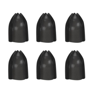 Set 6 Protectii Fluturasi L-Style Shell Lock Negru Clar