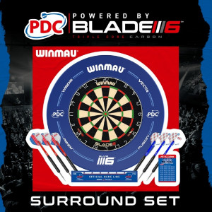 Set complet darts PDC cu Surround si tinta Blade 6 - Img 7