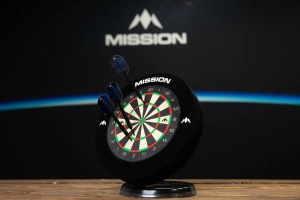 Tablă de Darts Mission Mini - 15 cm, Surround și 2 Seturi de Mini Sageti - Img 4