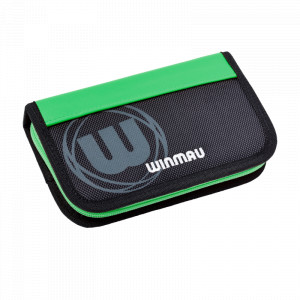 Portofel darts Winmau Urban Pro - Negru cu Verde - Img 1