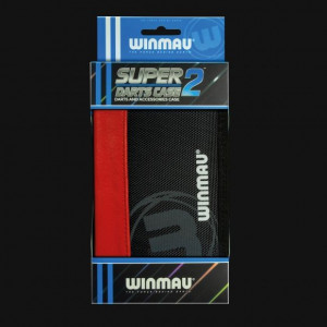 Portofel darts Winmau Urban Slim - Negru cu Rosu - Img 2