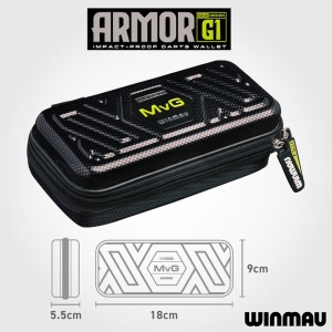 Portofel pentru Sageti Darts Winmau Michael van Gerwen G1 Armor - Img 3