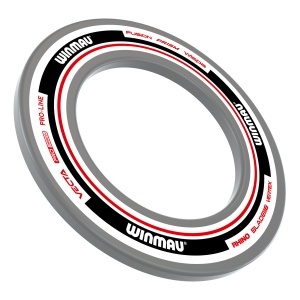Protectie perete Dartsboard Winmau Advance Alb/Rosu - Img 4