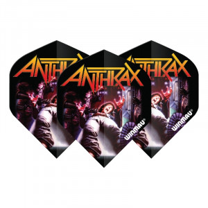 Set 3 Fluturasi Winmau Rock Legends Anthrax Spreading - Img 2