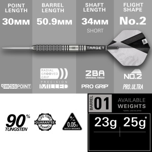 Set 3 Sageti darts Beau Greaves Gen 1 - Img 4
