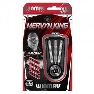 Set 3 Sageti darts Mervyn King Winmau - Tungsten 90% - Img 5