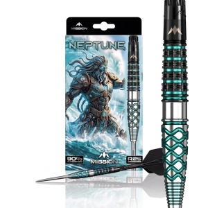 Set 3 Săgeți Darts Mission Neptune – Vârf metalic (Steel Tip) R2.5 – 90% tungsten - Img 5