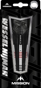 Set 3 Sageti Darts Mission Wessel Nijman - Varf de otel - 95% Tungsten - Natural - Img 2