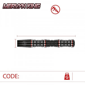 Set 3 Sageti darts Winmau Mervyn Special Edition - Tungsten 90% - Img 4
