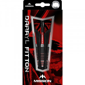 Set 3 Sageti steell darts Mission Darryl Fitton - Dazzler - Img 1