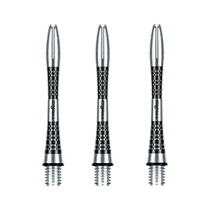 Set 3 Tije Winmau Triad Aluminiu Negru - Img 1
