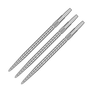 Set 3 Varfuri darts SWISS RVE Silver - 35 mm - Img 1