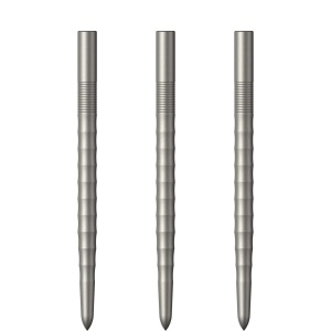 Set 3 Vârfuri de darts Mission Ripple - Vârfuri de schimb cu vârf din oțel - Argintii - Img 3