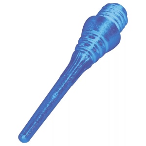 Set 50 Varfuri plastic soft darts (darts electronic) Triton Winmau Albastru - Img 1