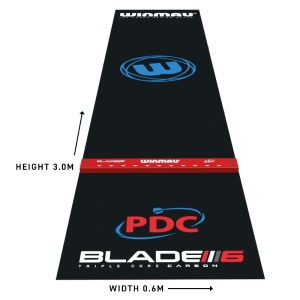 Covor protectie Prozone Winmau PDC cu Oche integrat - Img 4