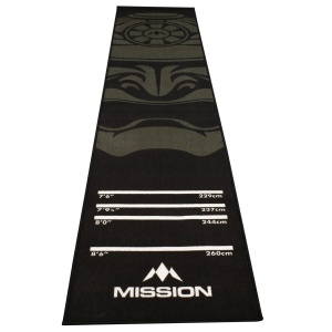Covoraș pentru darts Mission Carpet - Antiderapant - Samurai - Img 2