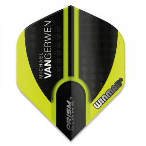 Set 3 Fluturasi Darts Winmau MVG Prism Alpha Standard-Green & Black - Img 1