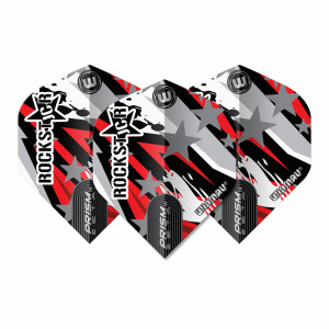 Set 3 Fluturasi Darts Winmau Prism Zeta Standard Joe Cullen Rockstar - Img 3