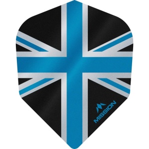 Set 3 Fluturasi Mission Alliance Union Jack, nr 6 Negru & Blue - Img 1