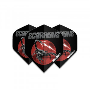 Set 3 Fluturasi Winmau Rhino Rock Legends Scorpions - Img 2