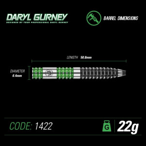 Set 3 Sageti darts Daryl Gurney, Special edition 90% tungsten - Img 3