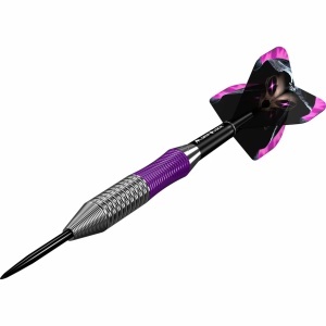 Set 3 Sageti Darts Mission Phantom Brass Argintiu & Mov, 22 g - Img 2