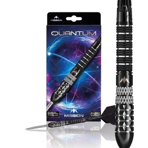Set 3 Săgeți Darts Mission Quantum – Vârf metalic (steel tip) R 2.5 – 95% tungsten - Img 6