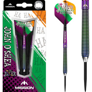 Set 3 Sageti steel darts Mission John O Shea The Joker-Coral - Img 1