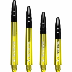 Set 3 Tije Mission Sabre Galben cu Top Negru