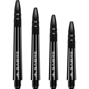 Set 3 Tije Mission Sabre Negru cu Top Negru