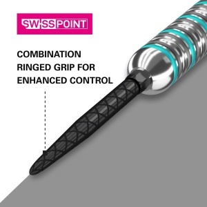 Set 3 Varfuri darts SWISS Diamond PRO Black - 40 mm - Img 2