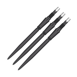 Set 3 Varfuri darts SWISS Storm Nano Black - 35 mm - Img 1