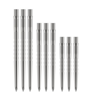 Set 3 varfuri sageti Mission Caliburn EVO - Grooved - Argintiu