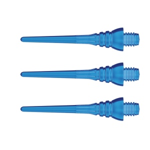 Set 50 Varfuri plastic soft darts (darts electronic) Triton Winmau Albastru - Img 2