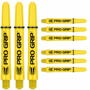 Set 9 Tije Pro Grip Galben (3 seturi) - Img 1