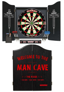 Cabinet darts din lemn Winmau Man Cave - Img 1