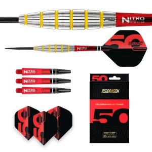 Sageti steel darts Chunky Stumpy 3 - 24 g, Editie Aniversara 50 ani - Img 5