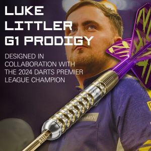 Sageti steel darts Luke Littler G1 Prodigy 90%, SP - Img 2