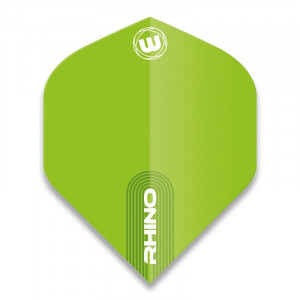 Set 3 Fluturasi Darts Rhino 100 Standard Extra Thick - verde lime - Img 3
