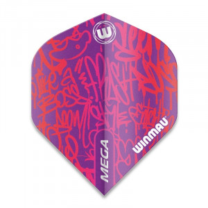 Set 3 Fluturasi Darts Winmau Mega Standard Mov - Like a Boss - Img 3