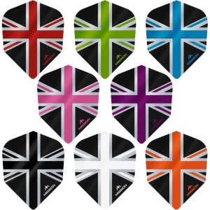 Set 3 Fluturasi Mission Alliance Union Jack, nr 6 Negru & rosu - Img 2
